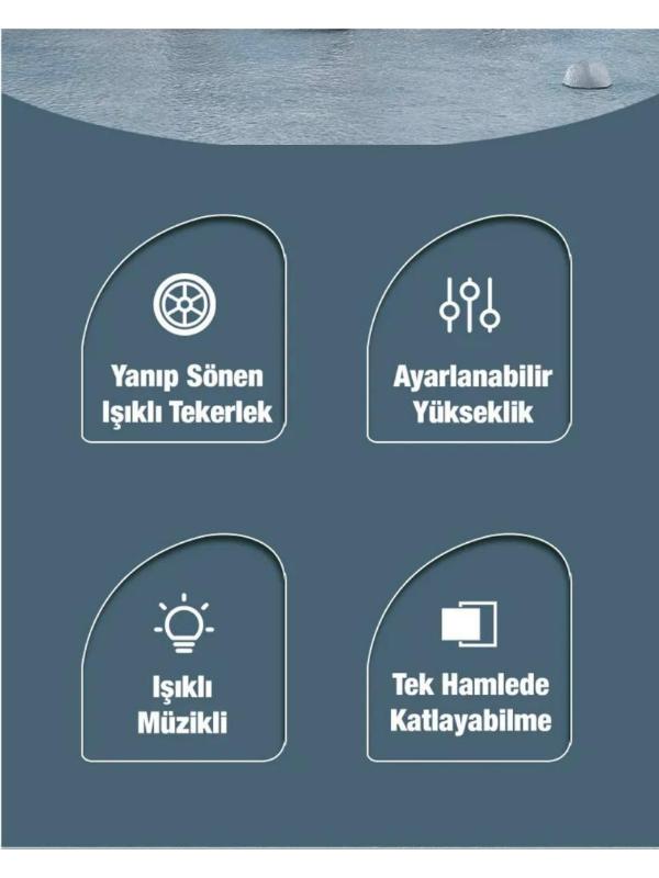 Ally Ayarlanabilir Yükseklik 3 Tekerlekli Çocuk Scooterı Katlanabilir Kaykay