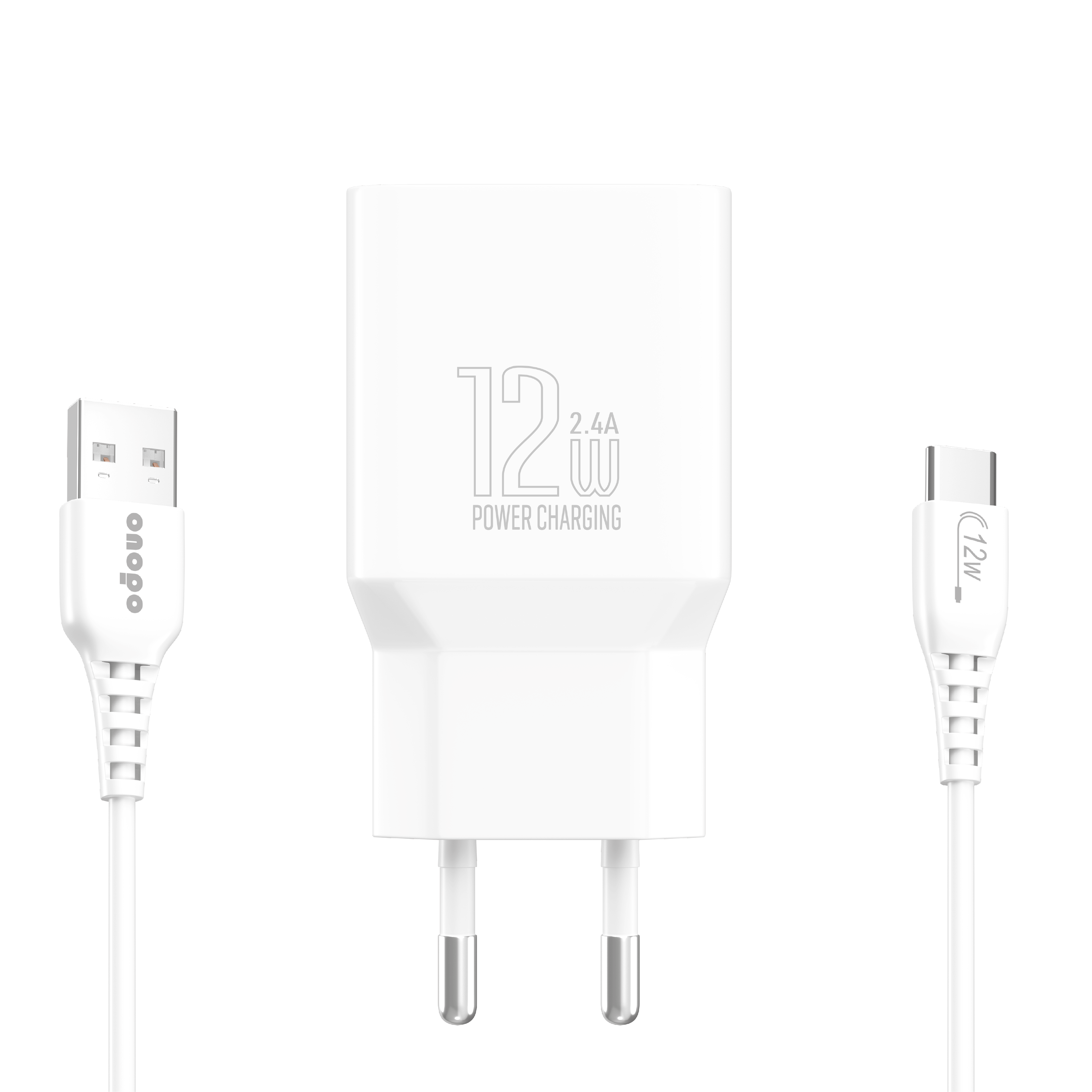 onopo Android Xiaomi Ve Samsung Uyumlu Type-c Usb 2.4A Şarj Cihazı 12W - S4