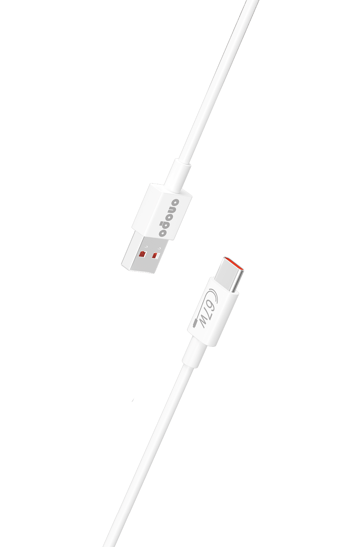 onopo 67w Usb Turbo Hızlı Şarj Aleti Seti Esnek Kablo Type-c - M6