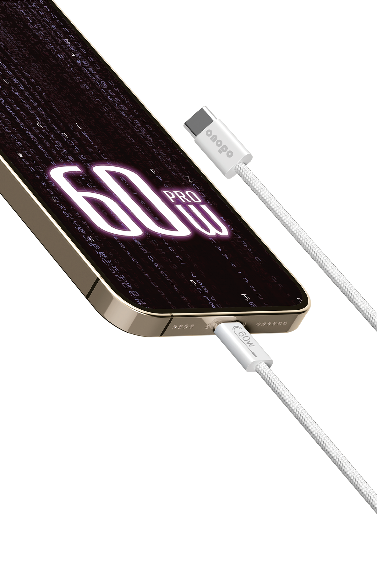 onopo Android Xiaomi Ve Samsung Uyumlu Pro Örgülü Kablo Type-c To Type-c Şarj Ve Data Kablosu 60w - I15