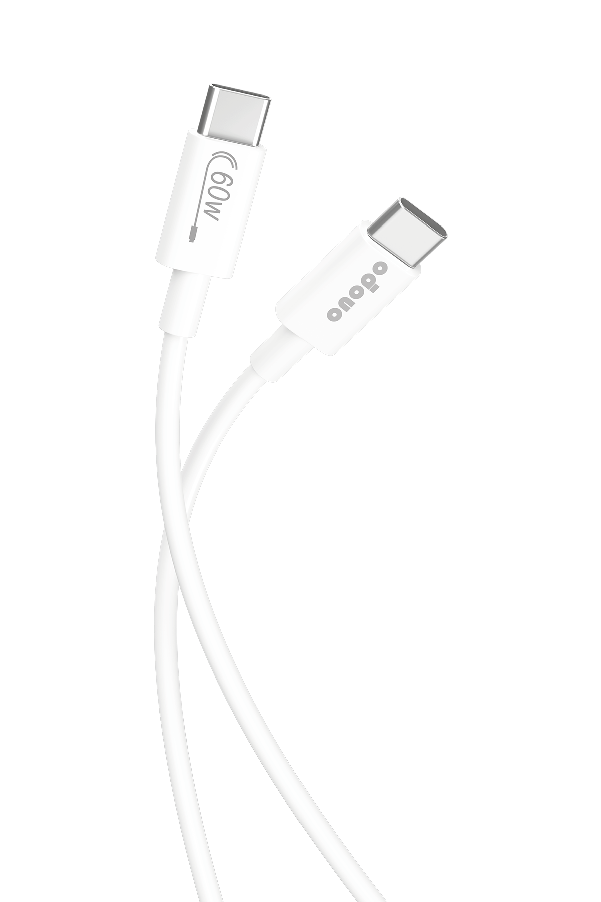 onopo Android Xiaomi Ve Samsung Uyumlu 60W PD Type-C to Type-C Hızlı Şarj ve Data Kablosu 1 Metre - P7
