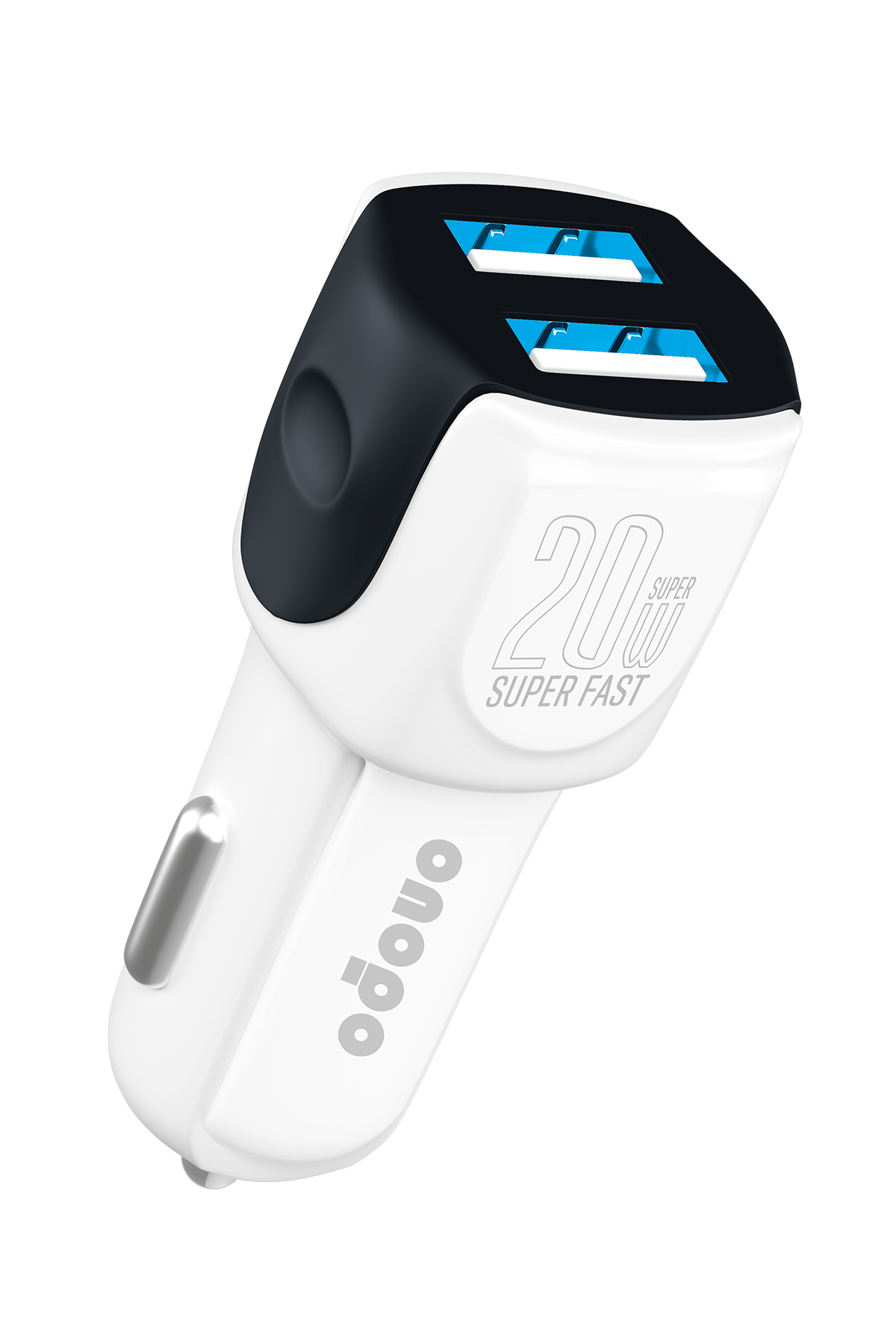 onopo 3.4A Çift USB Çıkışlı Hızlı Araç Şarjı 20W - A6