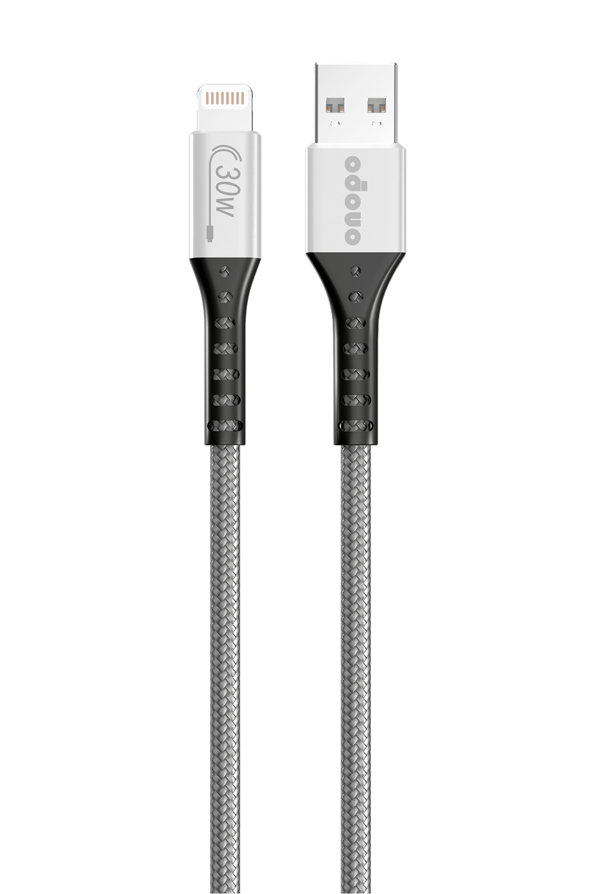 Onopo İphone Apple Uyumlu 3.4A Lightning Apple Örgülü Hızlı Şarj ve Data Kablosu 30W Metal Uçlu ( 5 Yıl Garanti Güvencesiyle )-F8