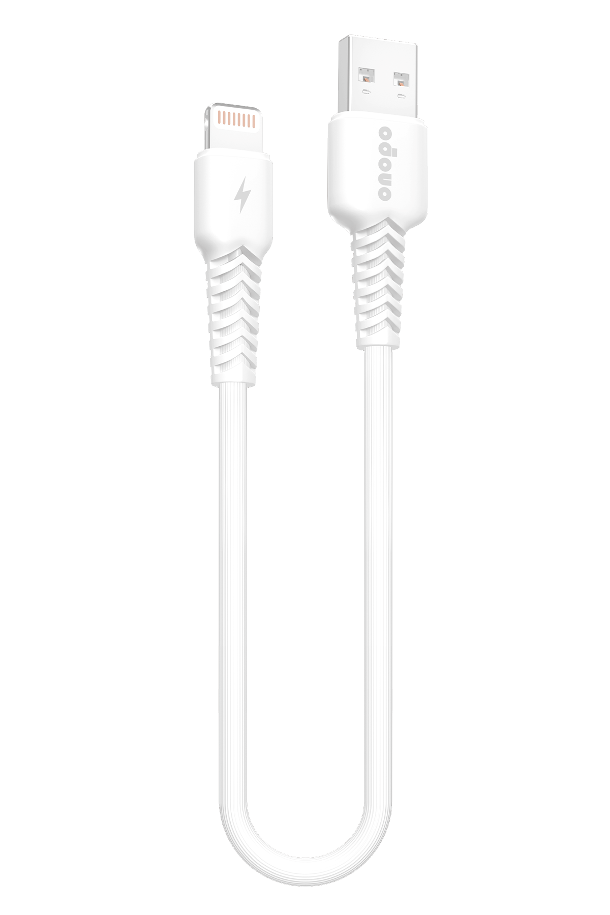 onopo İphone Apple Uyumlu Lightning To USB Mini Kablo 3.4A Hızlı Şarj ve Data Kablosu 30CM - Q3