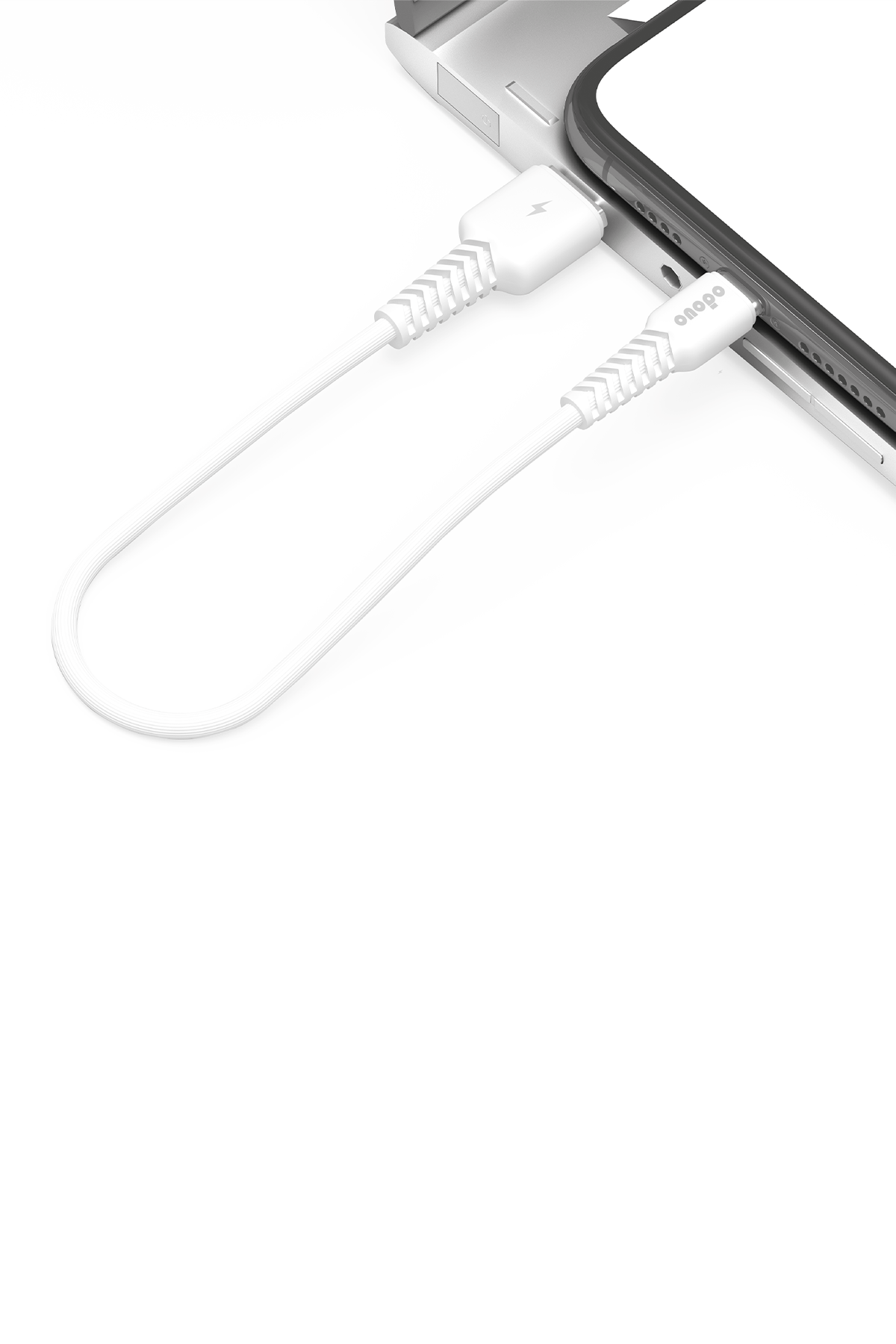 onopo Android Xiaomi Ve Samsung Uyumlu Type-C To USB Mini Kablo 3.4A Hızlı Şarj ve Data Kablosu 30cm- Q2