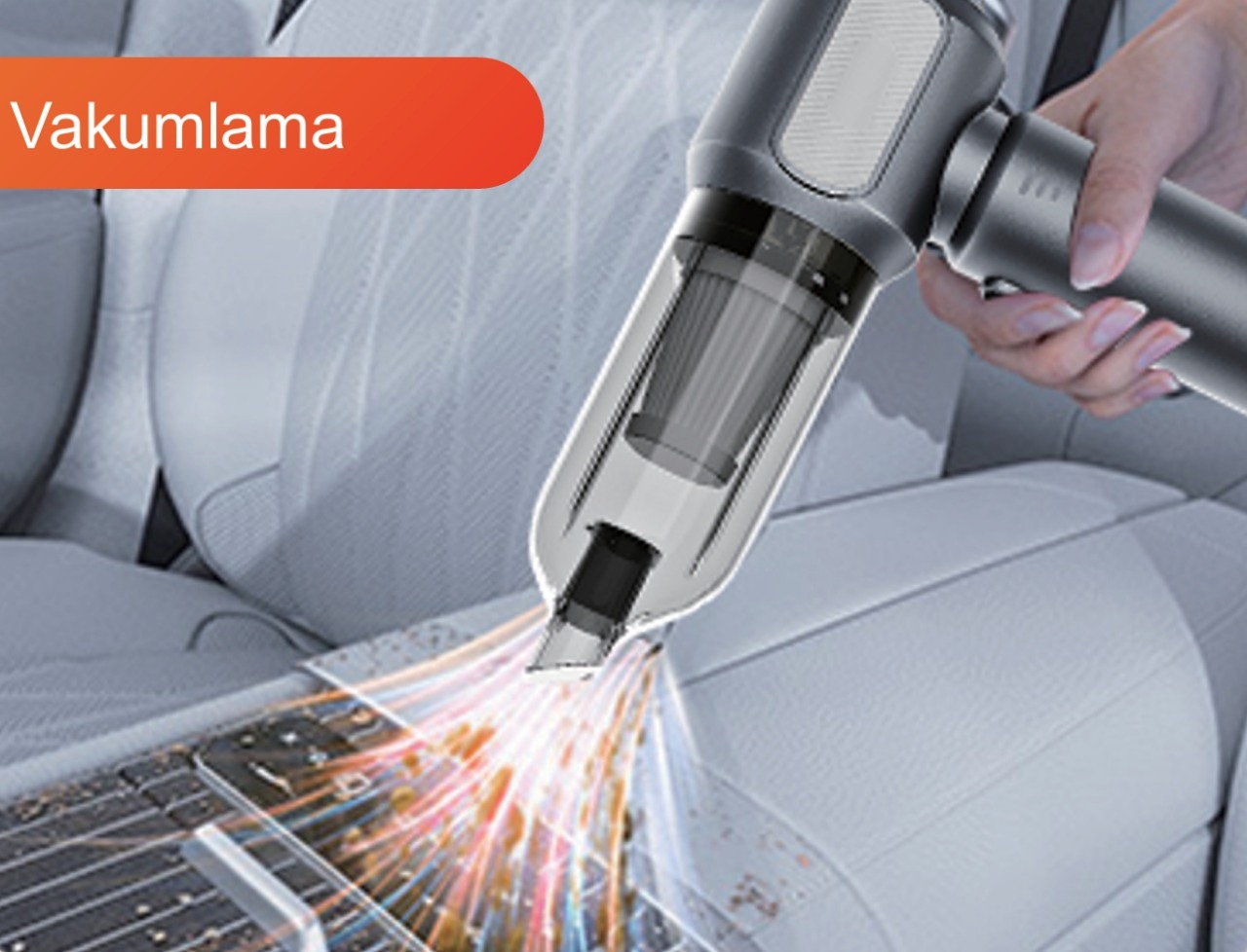 Onopo Power 20000PA 3’ü 1 Arada Şarjlı El Süpürgesi – Yüksek Emiş Gücü, Uzun Çalışma Süresi