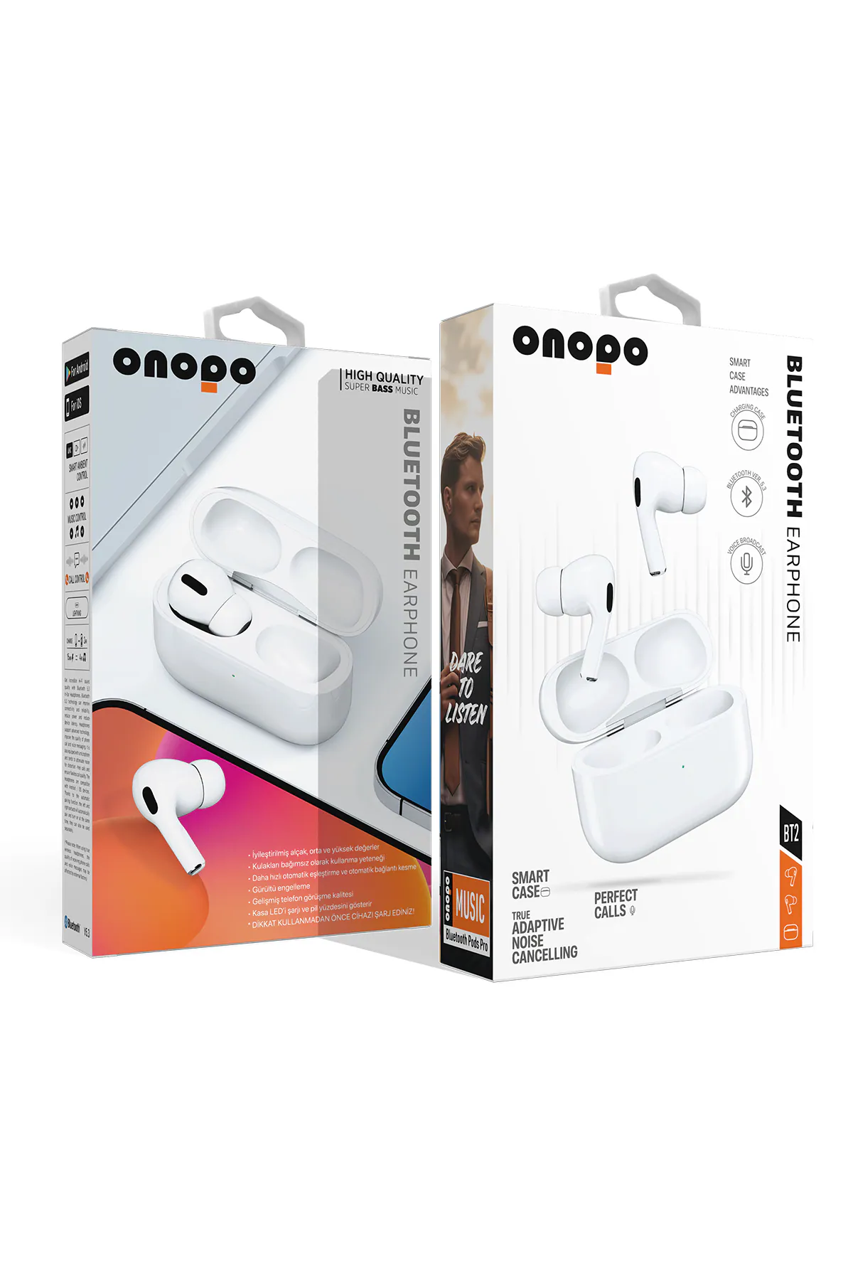 Onopo BT2 Gürültü Önleyici Bluetooth 5.3 Kablosuz Kulaklık - görsel 1