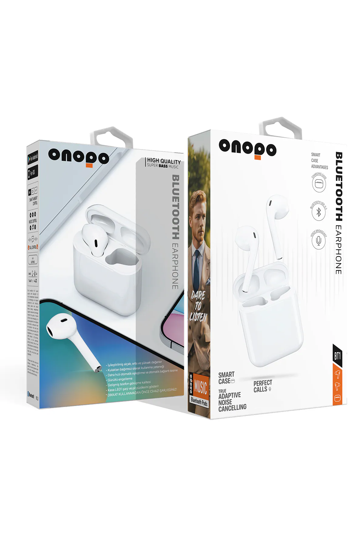 Onopo BT1 Gürültü Önleyici Bluetooth 5.3 Kablosuz Kulaklık - görsel 1