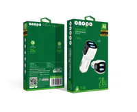 3.4A Çift USB Çıkışlı Hızlı Araç Şarjı 20W - A6