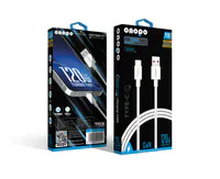 T120 USB-A to Type-C Turbo Şarj ve Data Kablosu